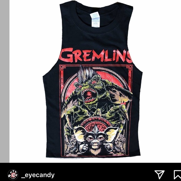 veras eye candy Tops - 80s vintage Gremlins muscle t tank